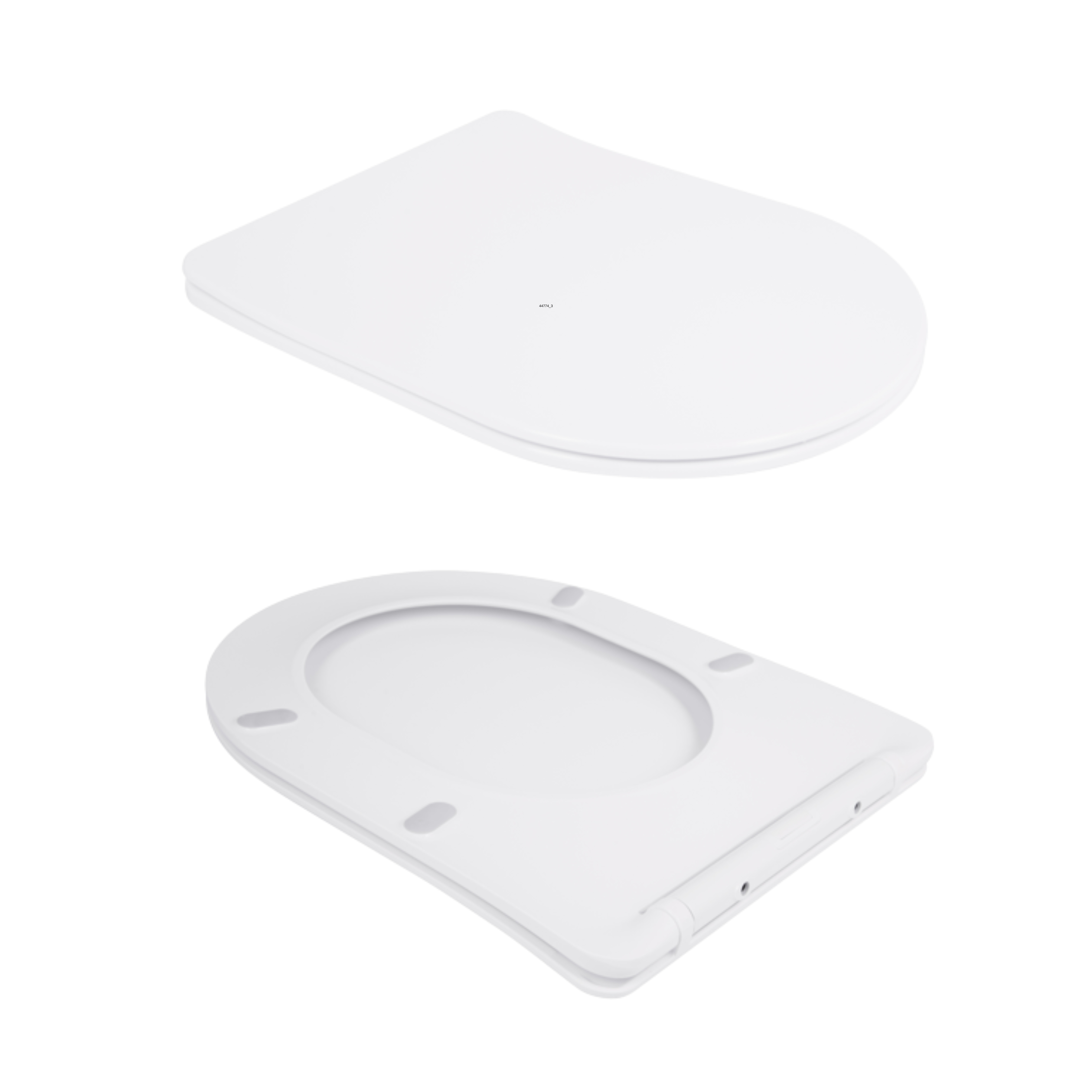 Унітаз підвісний Qtap Scorpio безободковий Ultra Quiet з сидінням Soft-close QT14332380AW