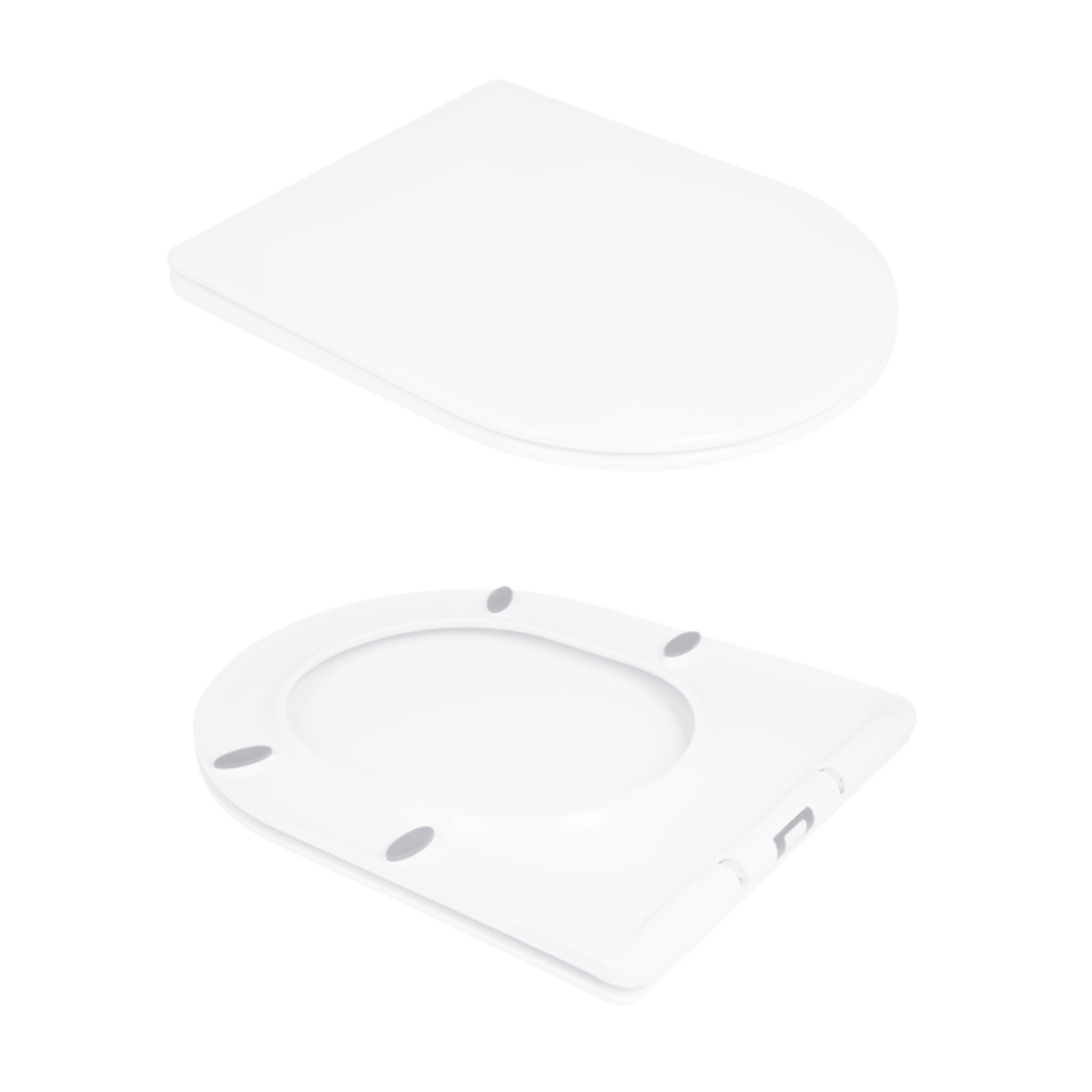 Унітаз-компакт Qtap Stork/Swan безобідковий з сідінням Soft-close QT15222178W