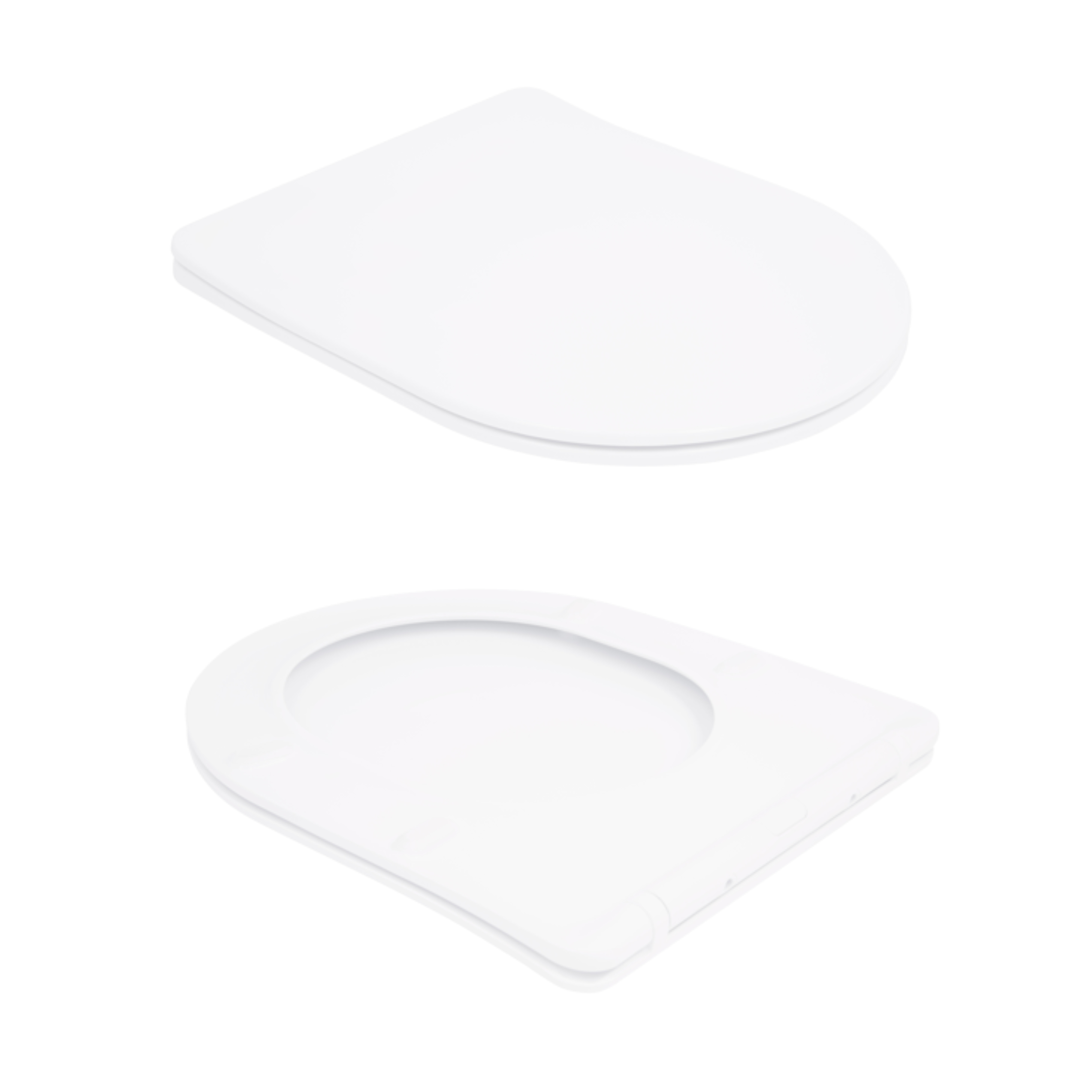 Унітаз-компакт Qtap Stork/Swan безобідковий з сідінням Soft-close QT15222179W