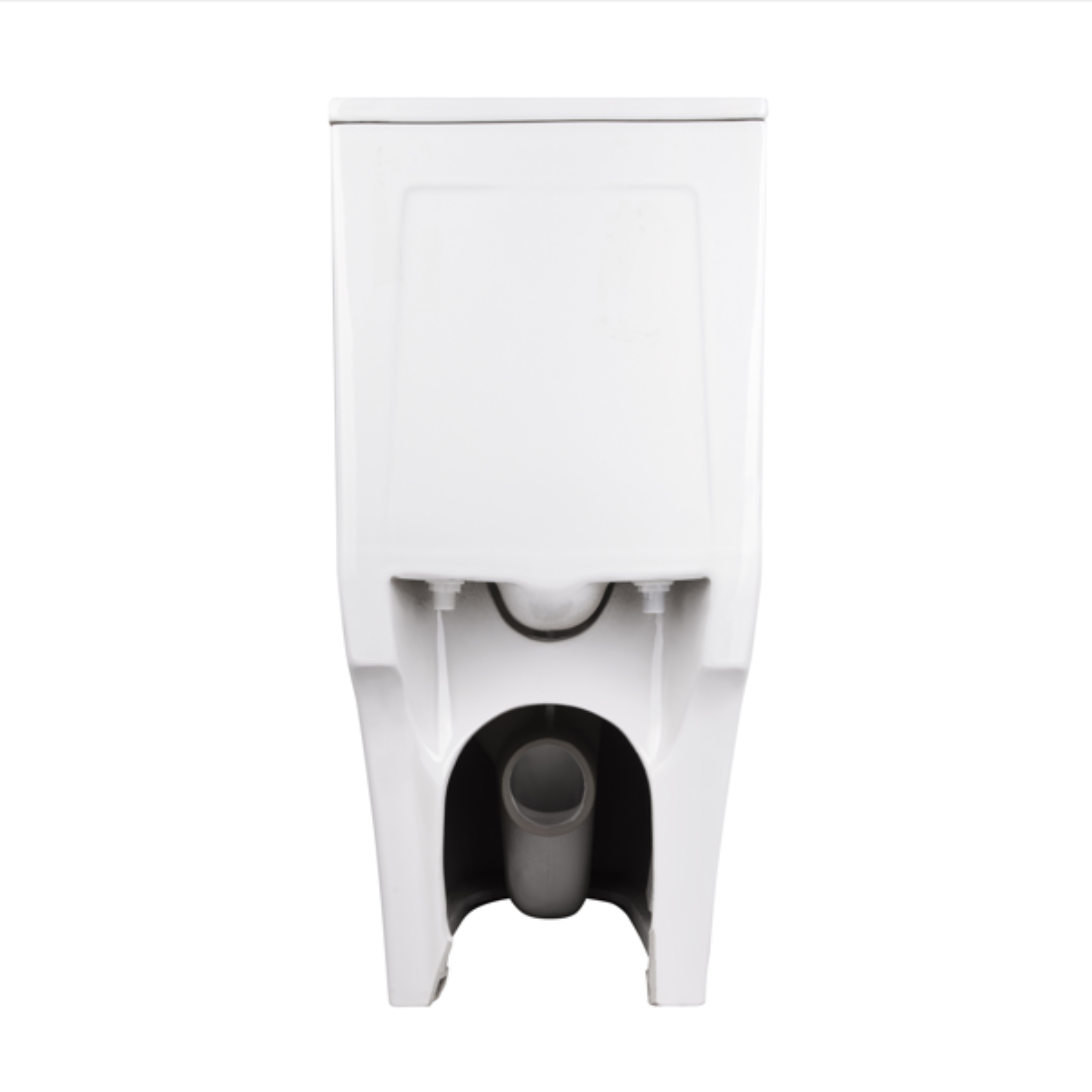 Унітаз-моноблок підлоговий Qtap Swan Ultra Quiet безобідковий з сидінням Soft-close WHITE QT16226080AW