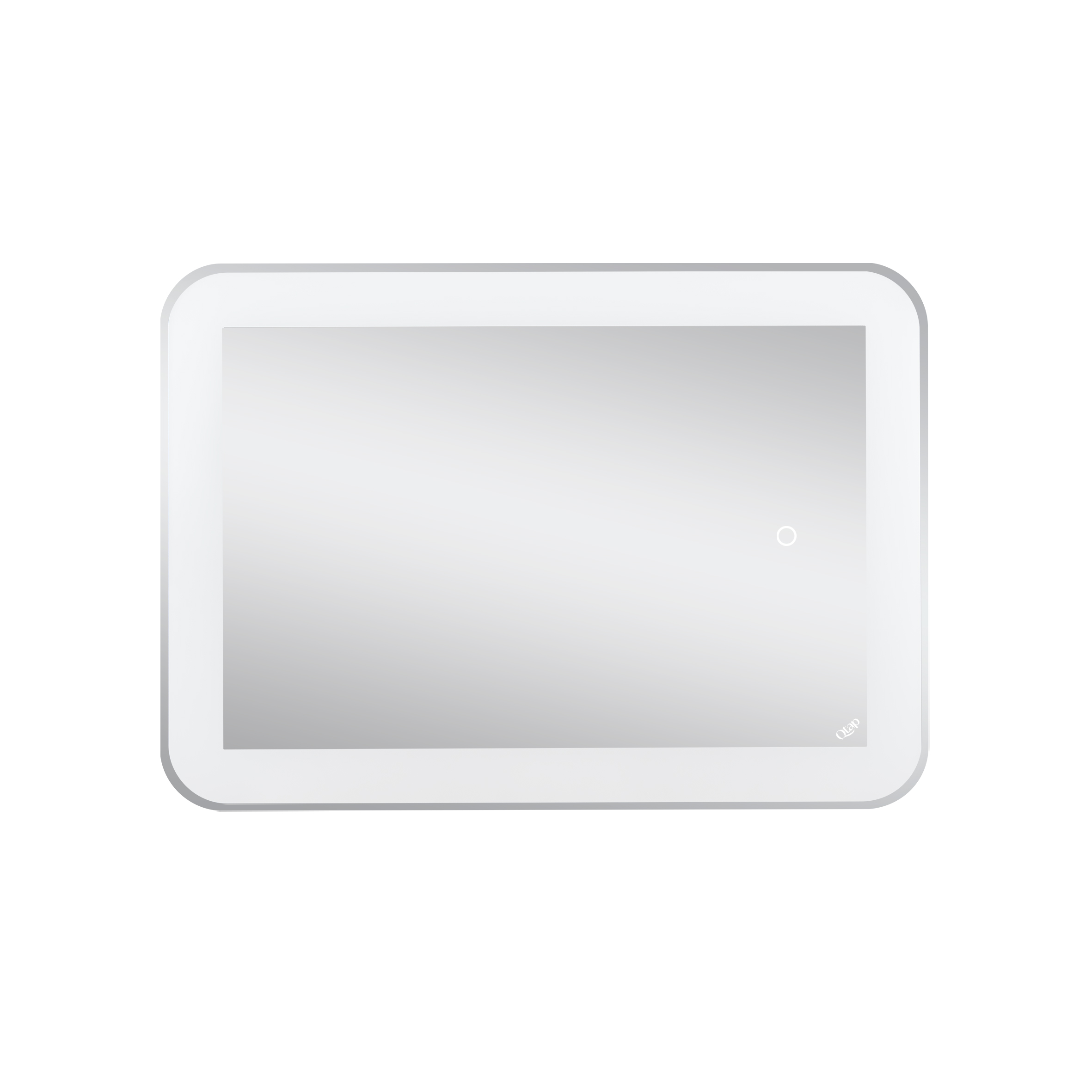 Дзеркало Qtap Swan 700х500 з LED-підсвічуванням Touch, димер, рег. яскравості Reverse QT167814145070W