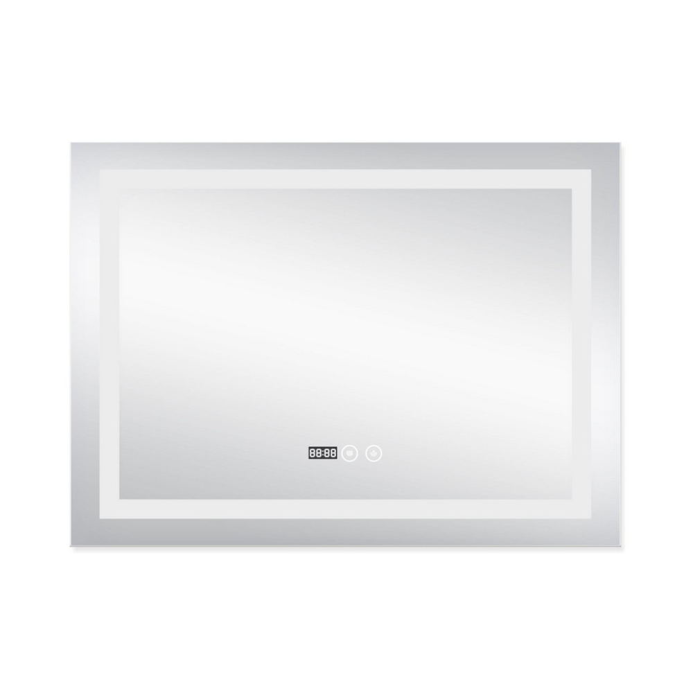 Дзеркало Qtap Mideya (DC-F904) 800х600 з LED-підсвічуванням Touch, з димером, рег. яскравості QT2078F904W