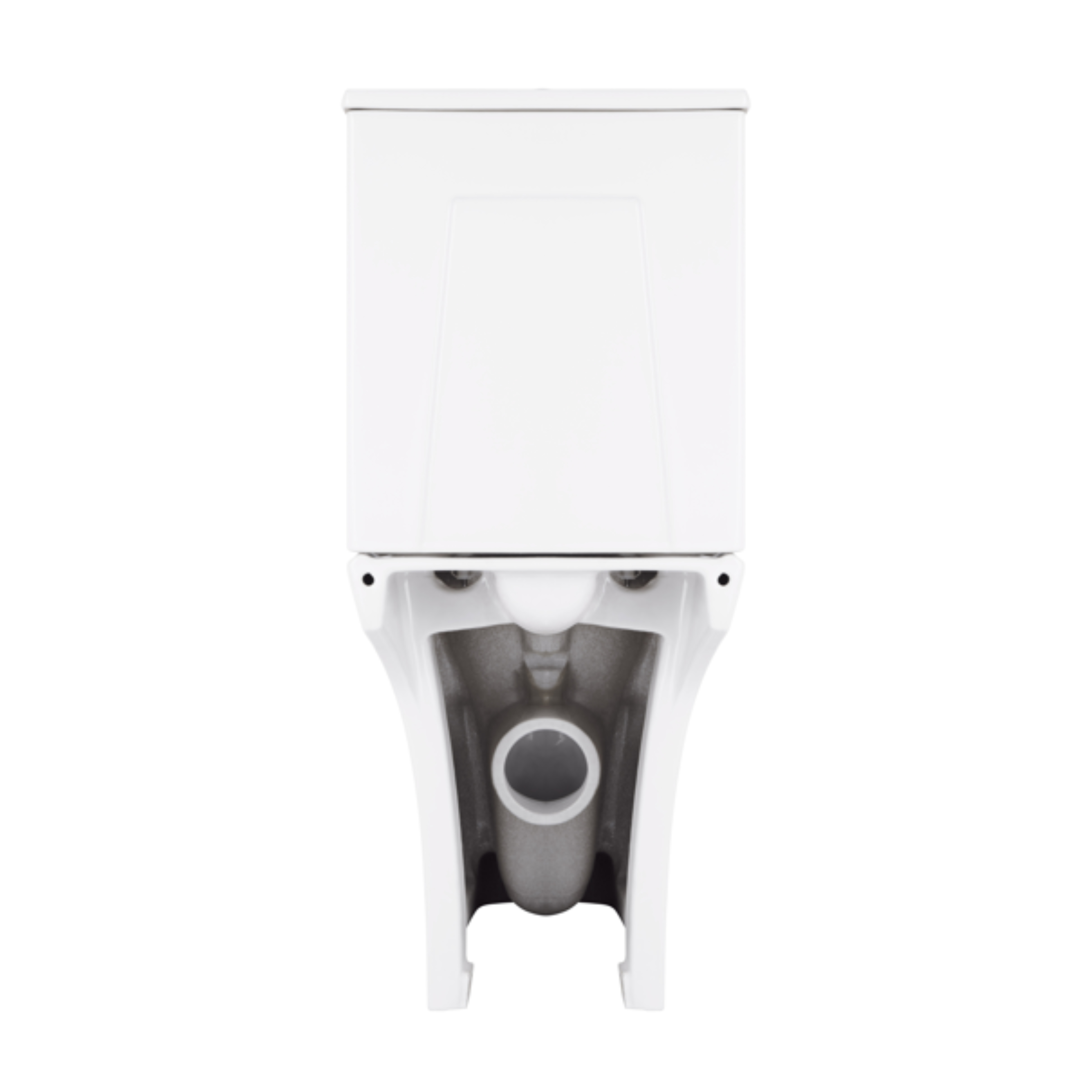 Унітаз-компакт Qtap Presto Quadro безободковий з сидінням Soft-close QT24221215AW