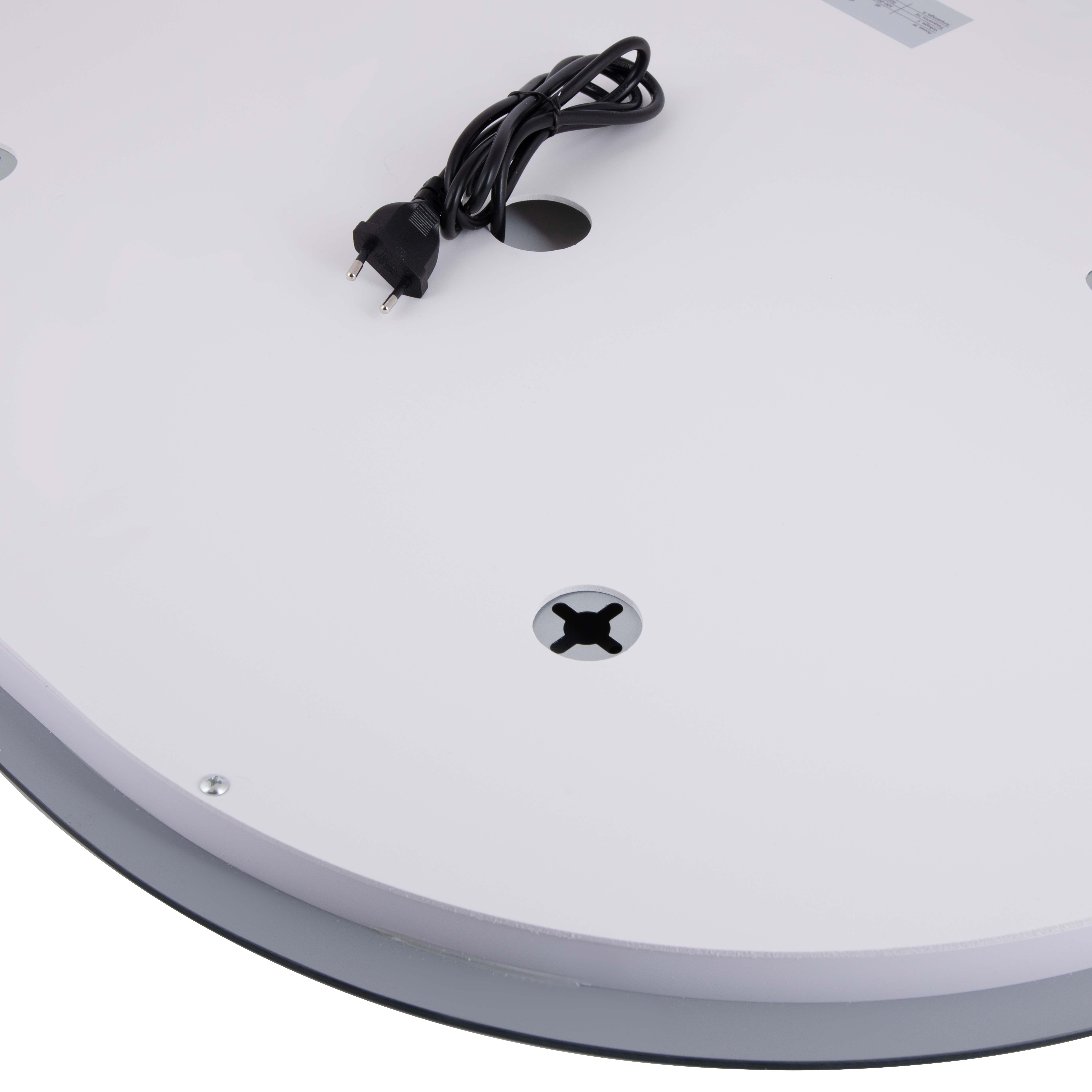 Дзеркало Qtap Gemini 600х800 з LED-підсвічуванням Touch, з антизапотіванням, з димером, рег. темп. кольору (3000-6500K) Reverse QT2578R6080