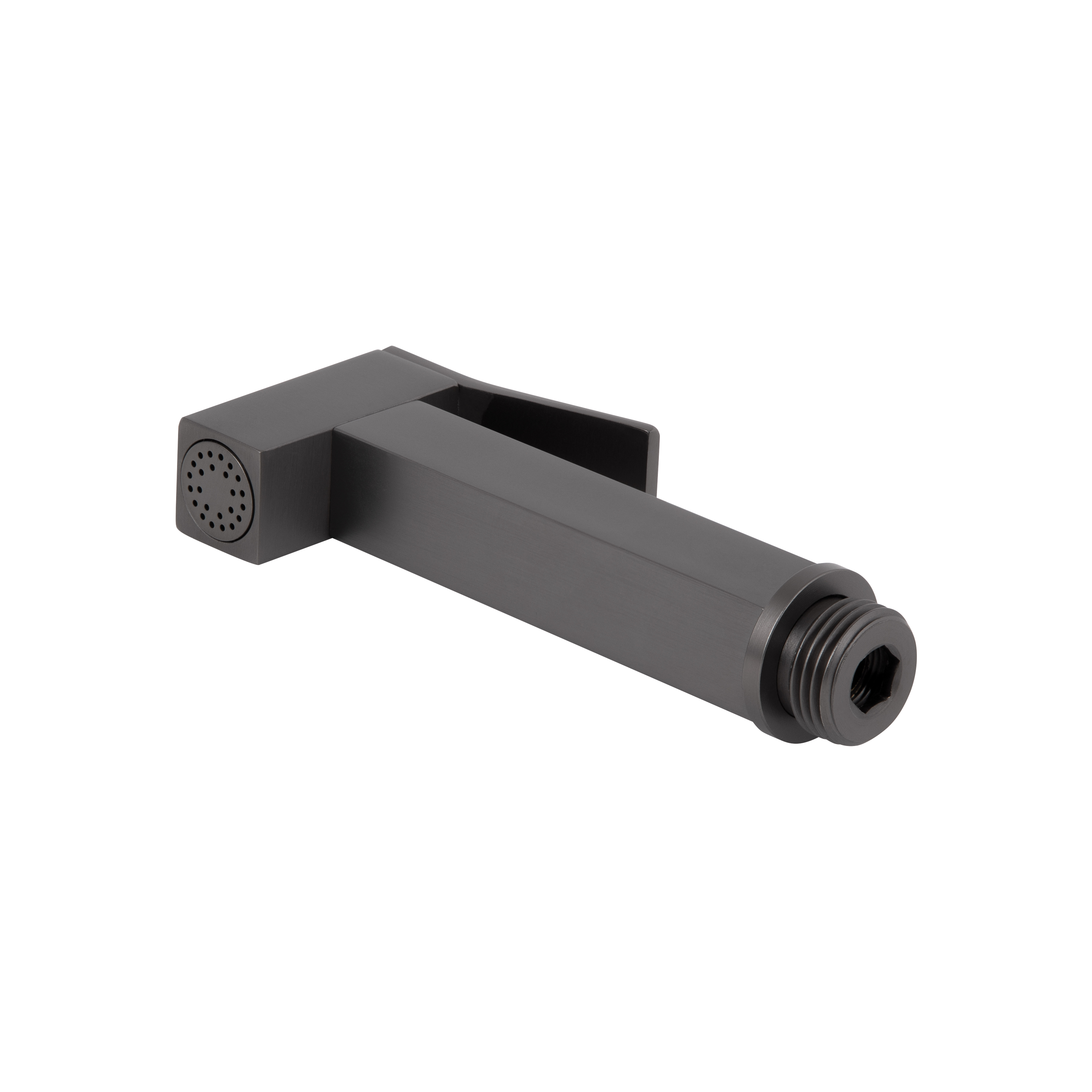 Змішувач для раковини Qtap Gemini (з гігієнічним душем) QTGEM272GMB45692 Gunmetal Black PVD
