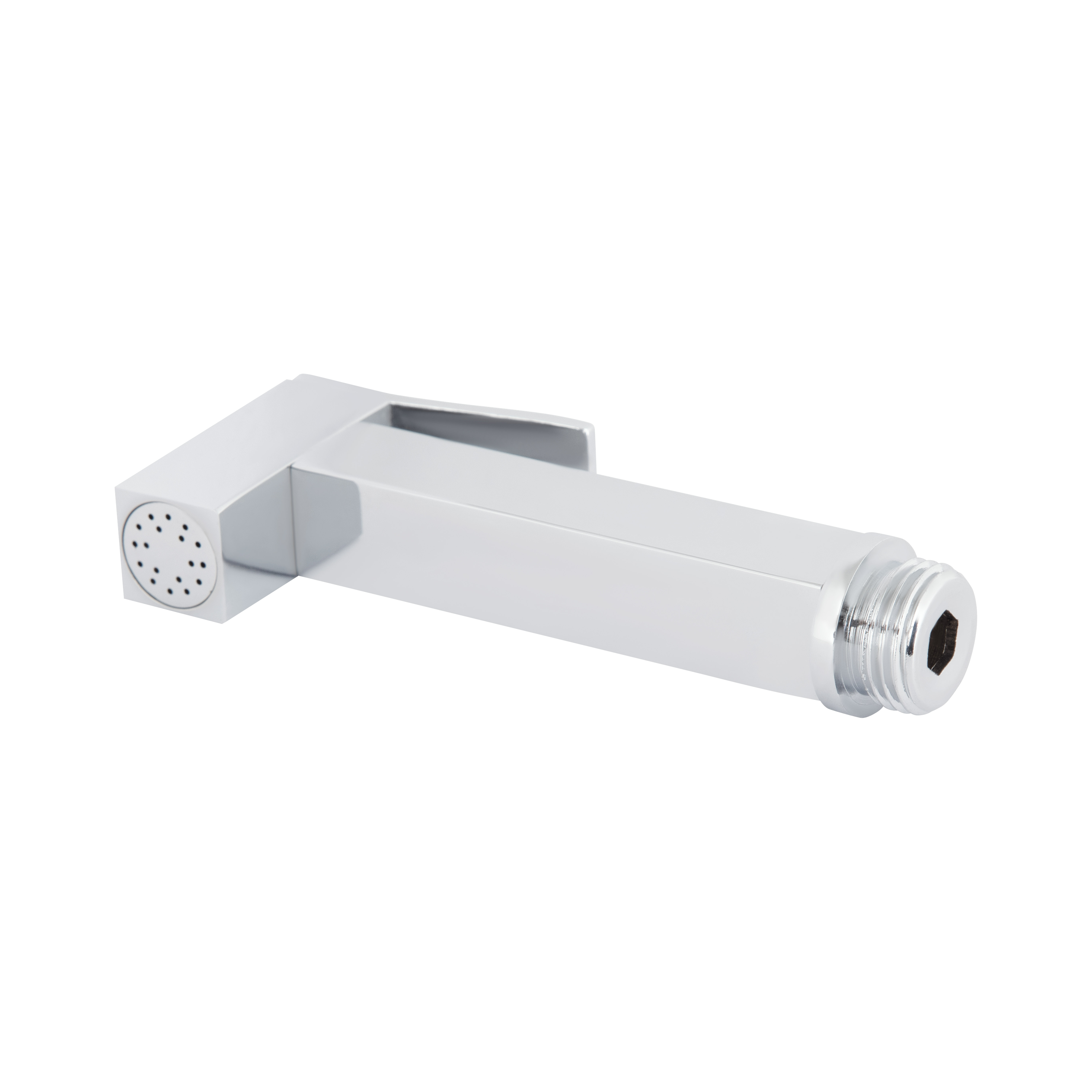 Набор для гігієнічного душу Qtap Swan Cascada прямокутний QTSWA262CRM45567 Chrome