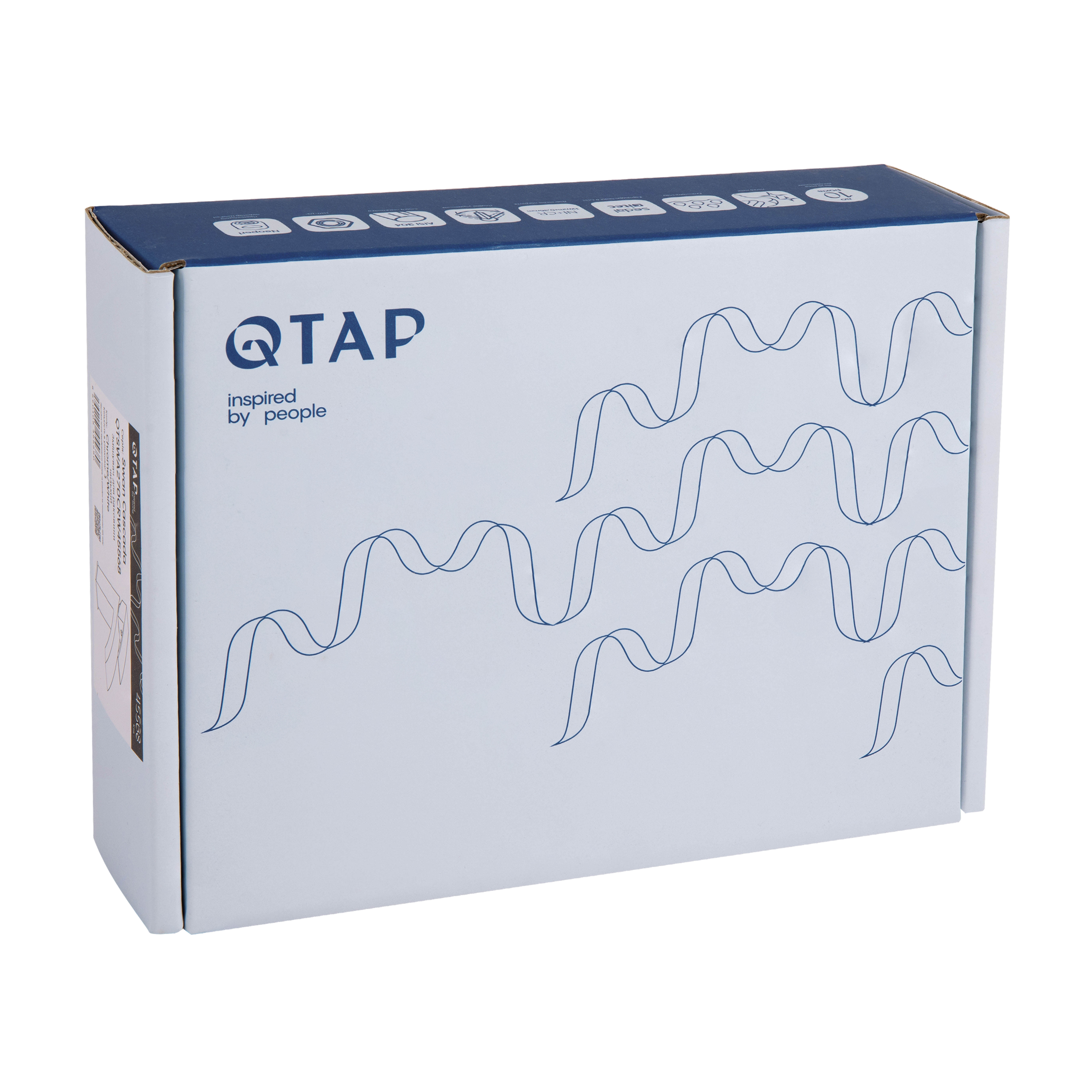 Змішувач для раковини Qtap Swan Eco QTSWA270CRM45532 Chrome
