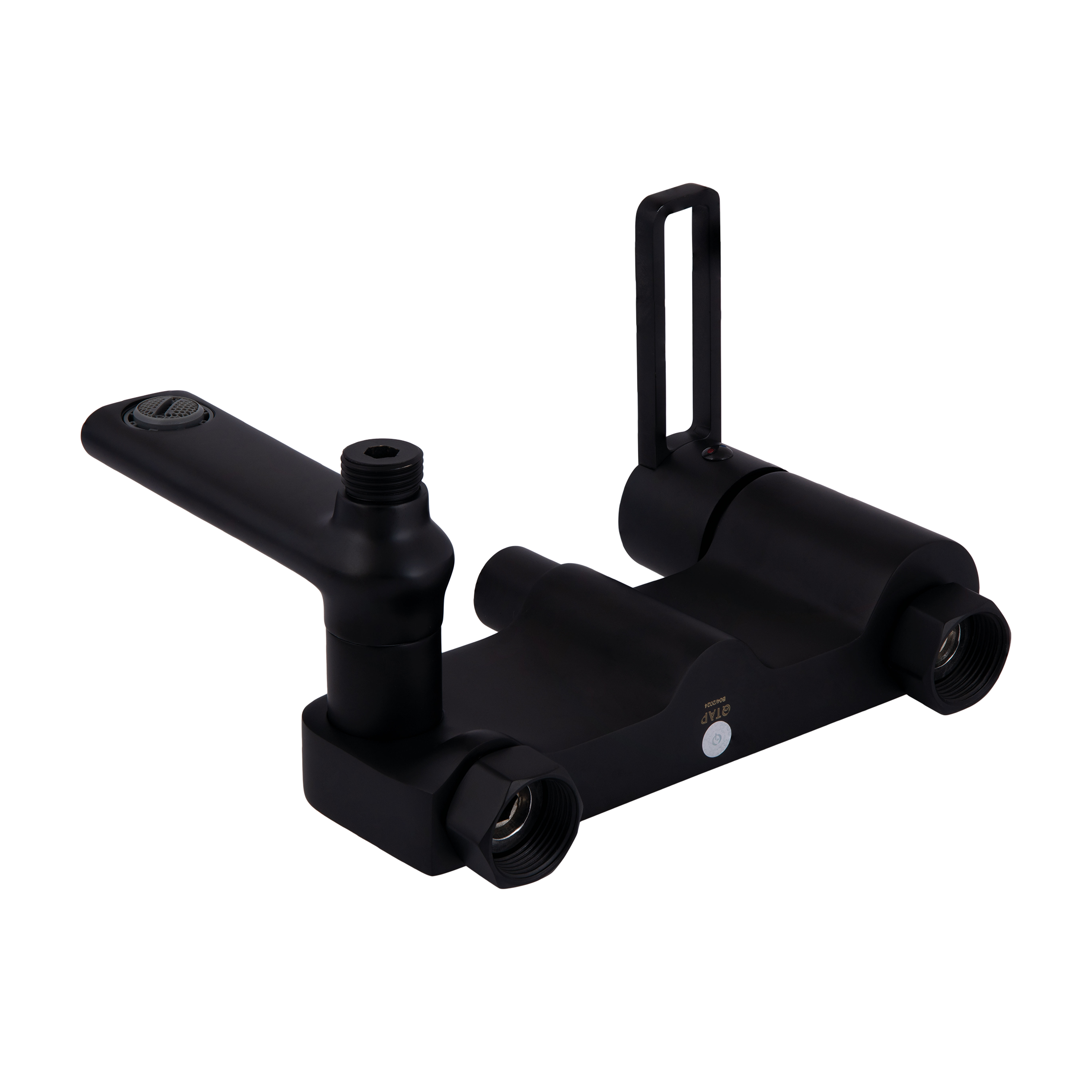 Душова система універсальна Qtap Taurus на три споживача (з виливом) QTTAU111BLM45666 Black Matt