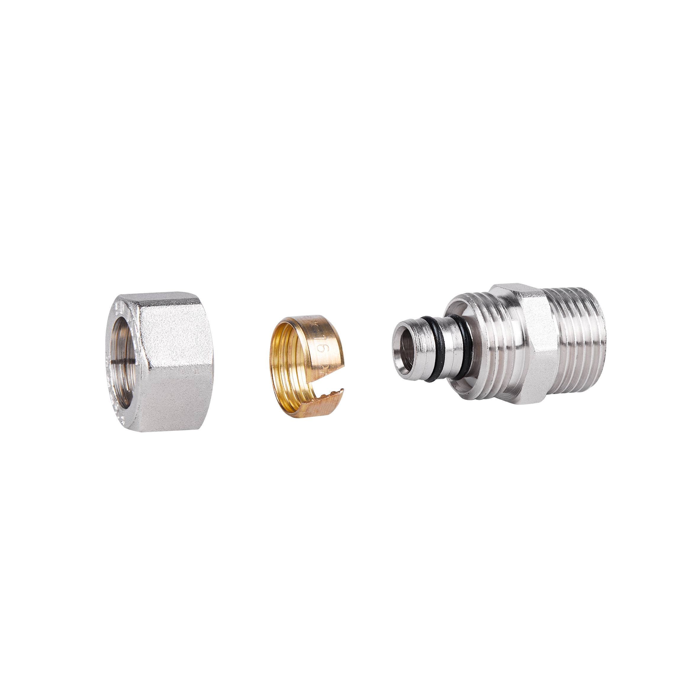 Перехідник обтискний SD Plus 16х1/2