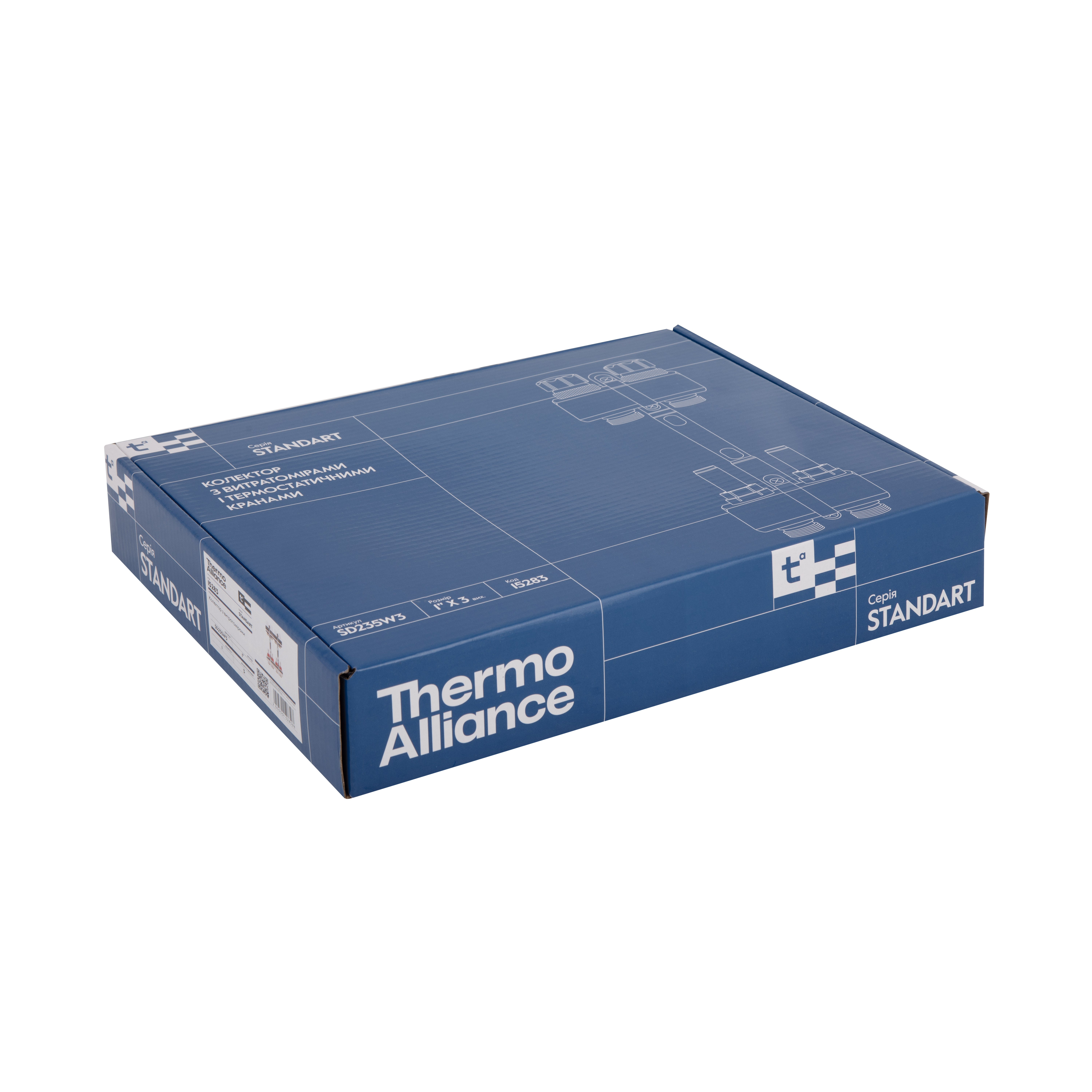 Колектор з витратомірами Thermo Alliance Standart 1