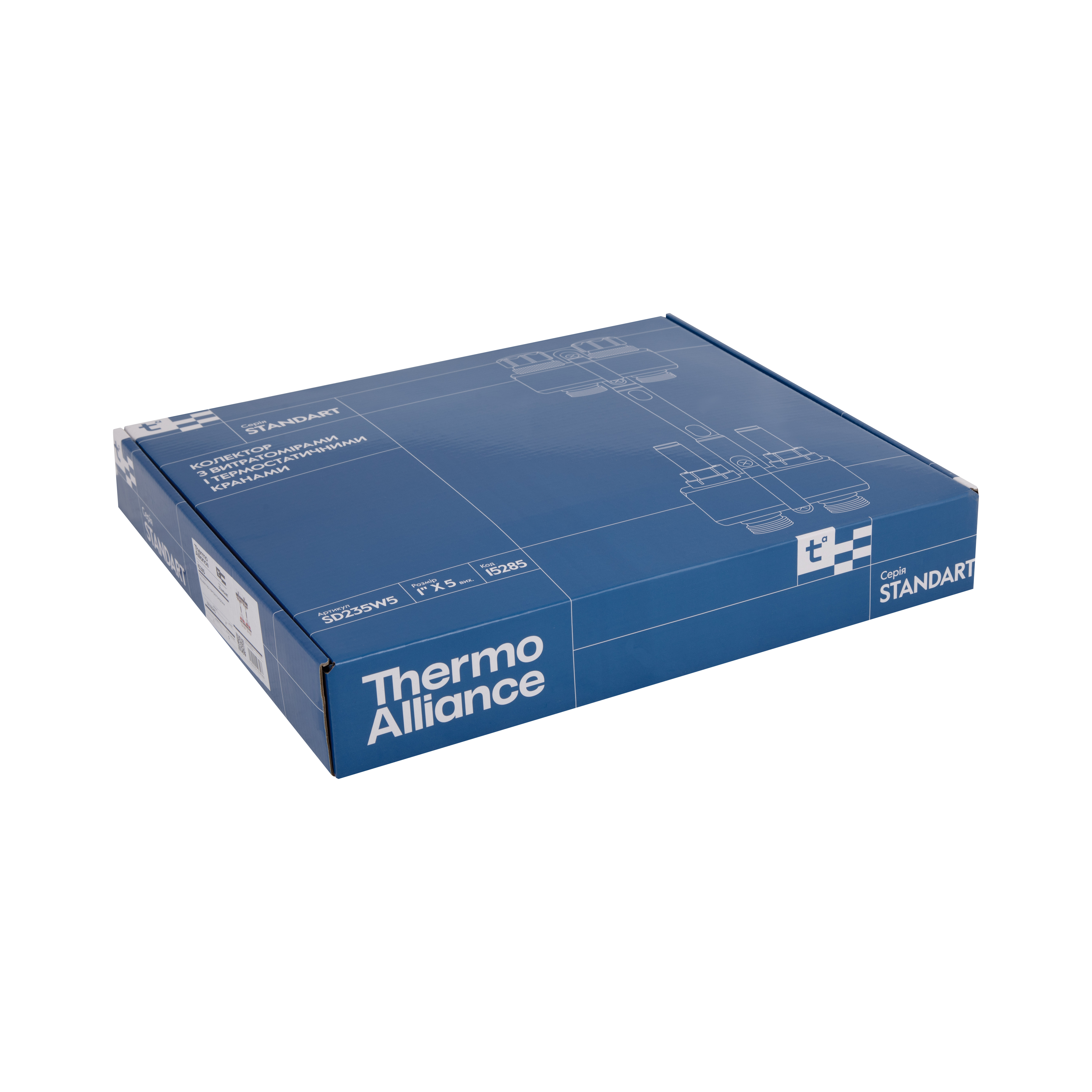 Колектор з витратомірами Thermo Alliance Standart 1