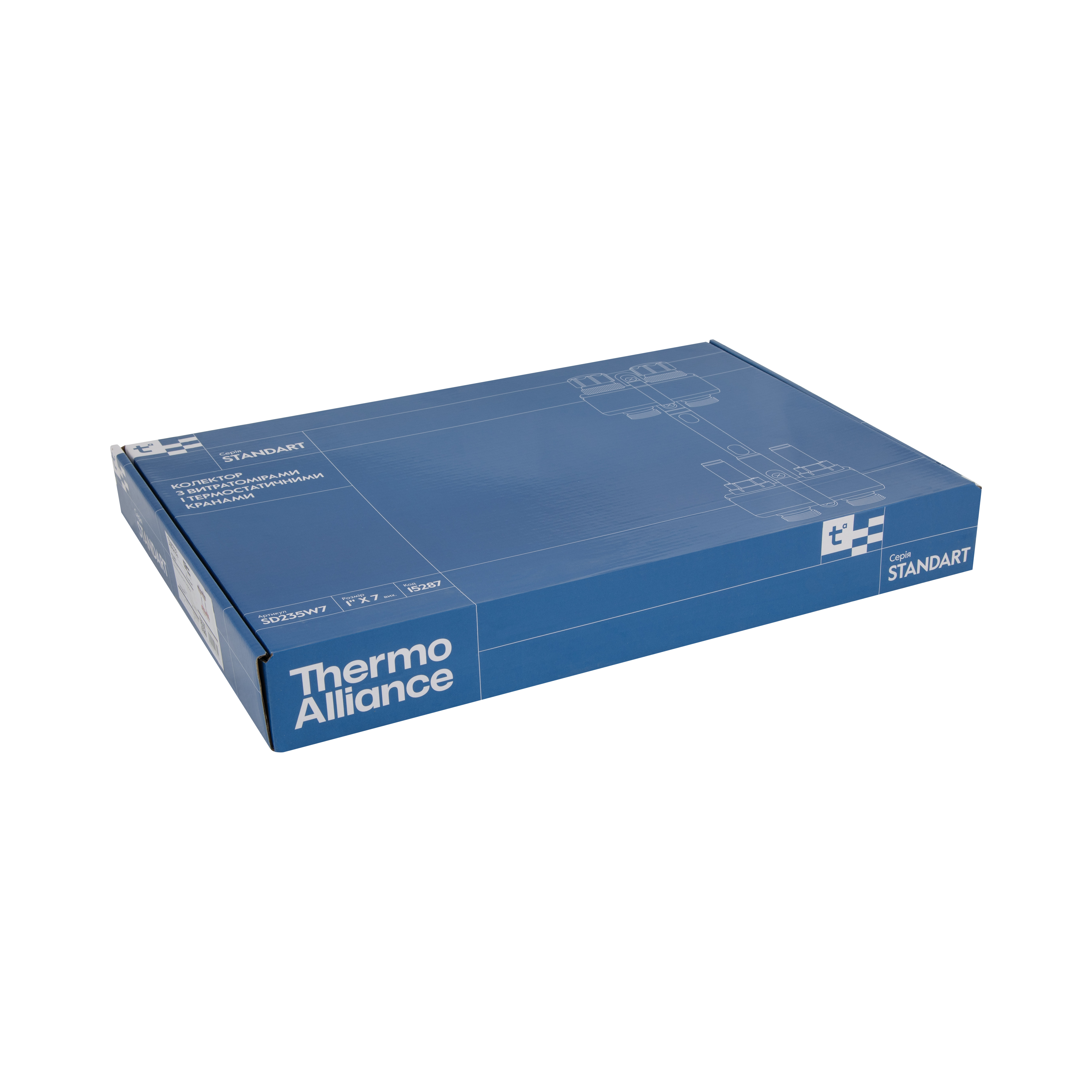 Колектор з витратомірами Thermo Alliance Standart 1