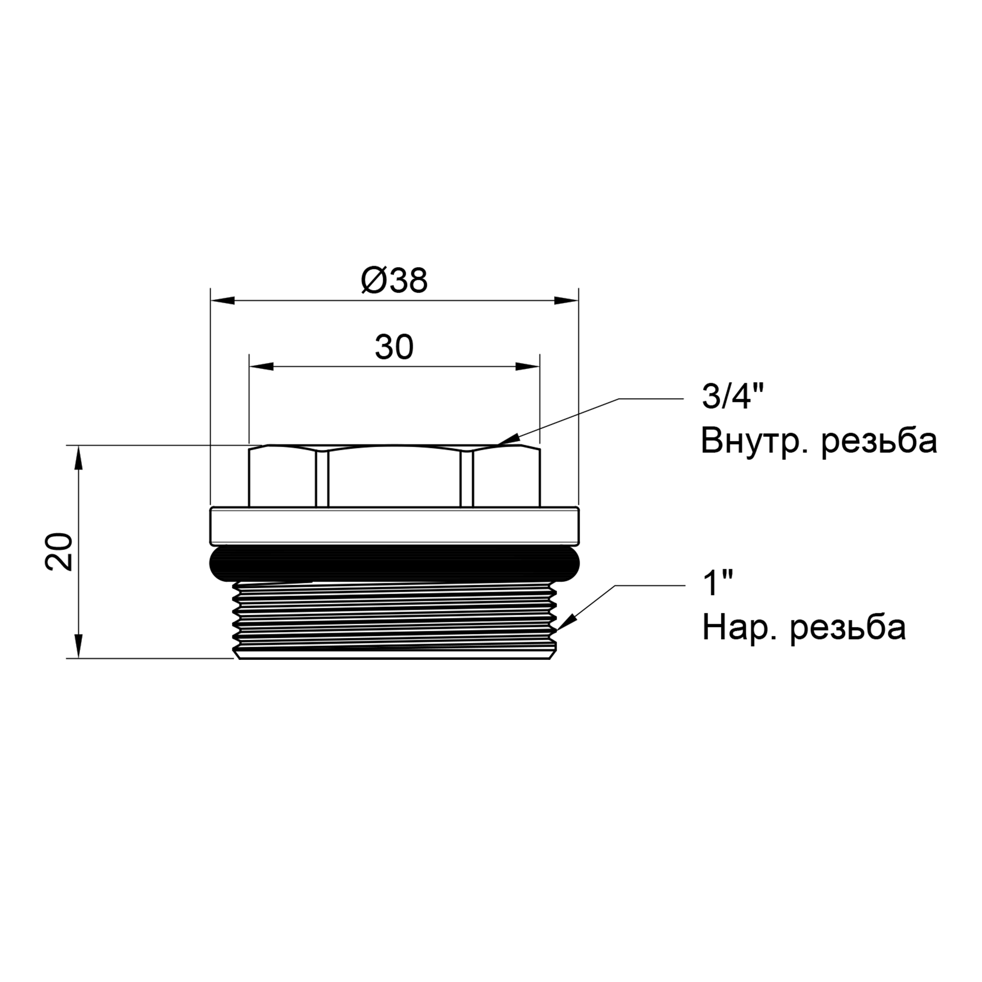Футорка для колектора SD Plus 1