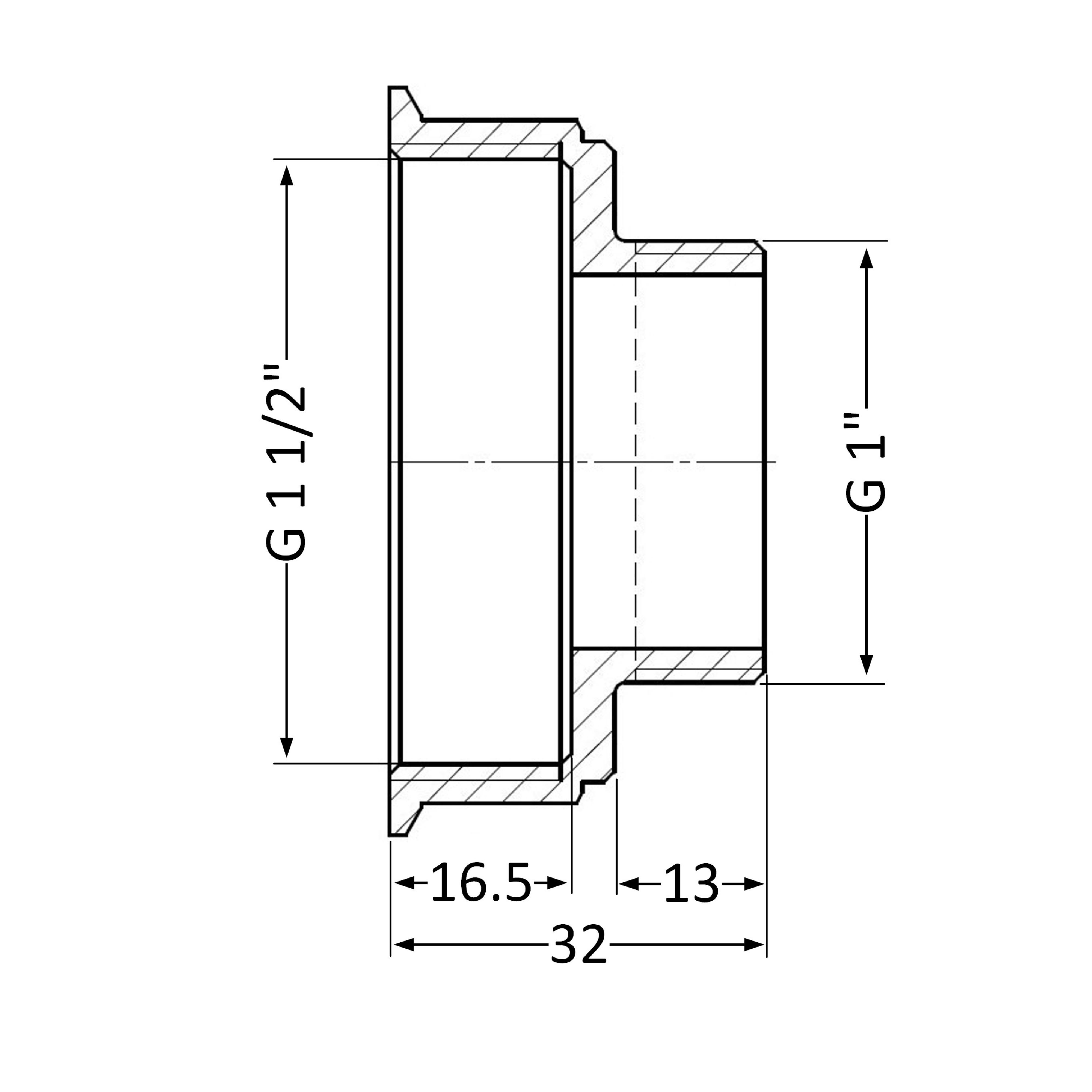 Перехід SD Plus 1 1/2