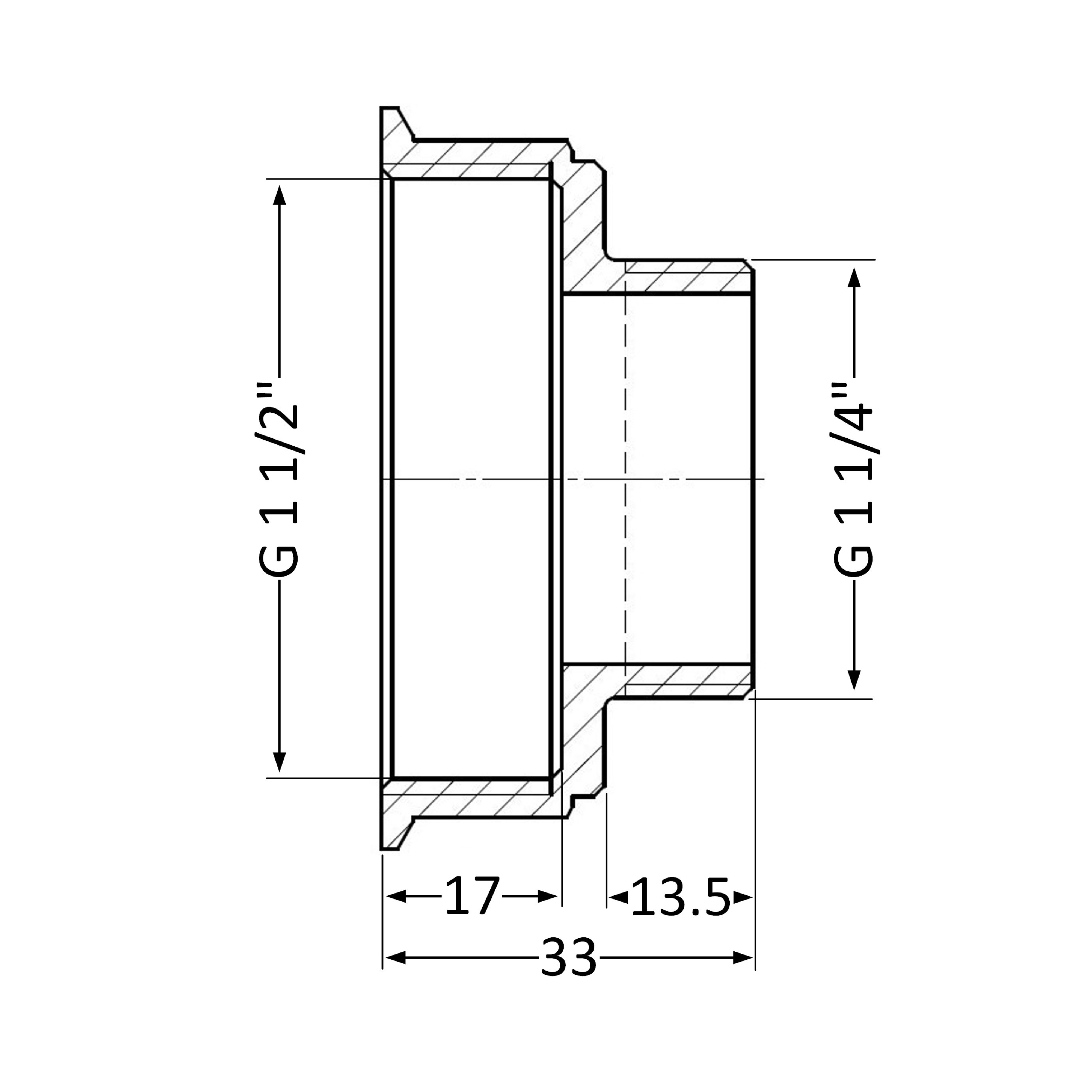 Перехід SD Plus 1 1/2