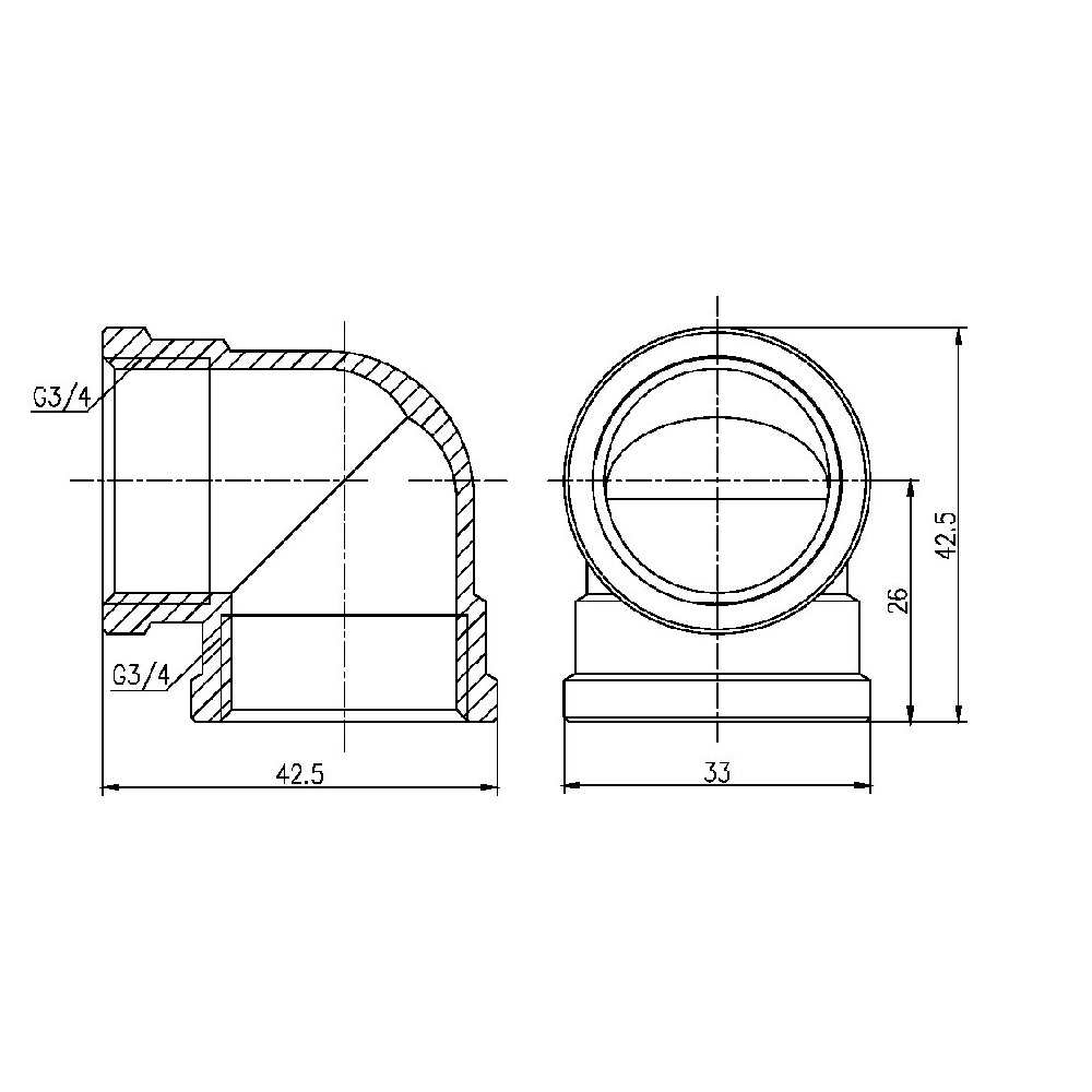 Кут SD Forte 3/4