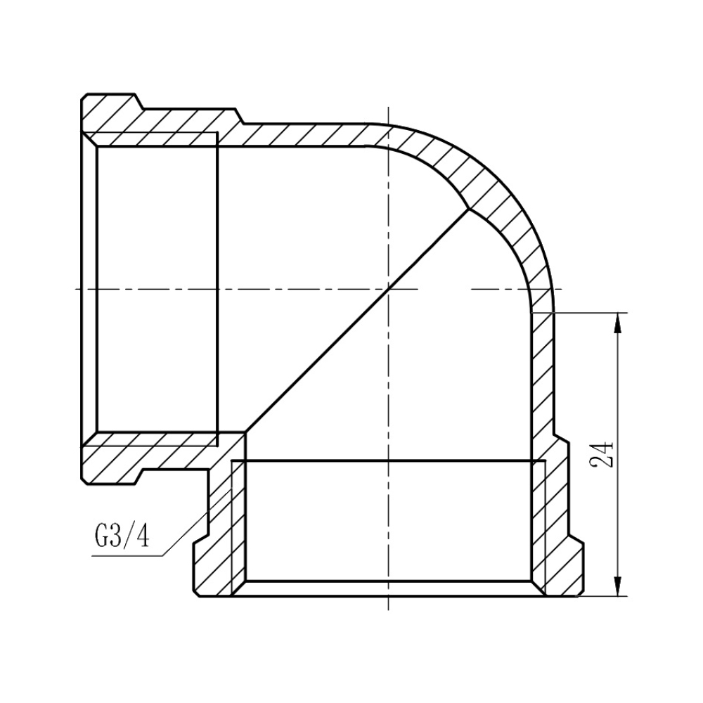 Кут SD Forte 3/4
