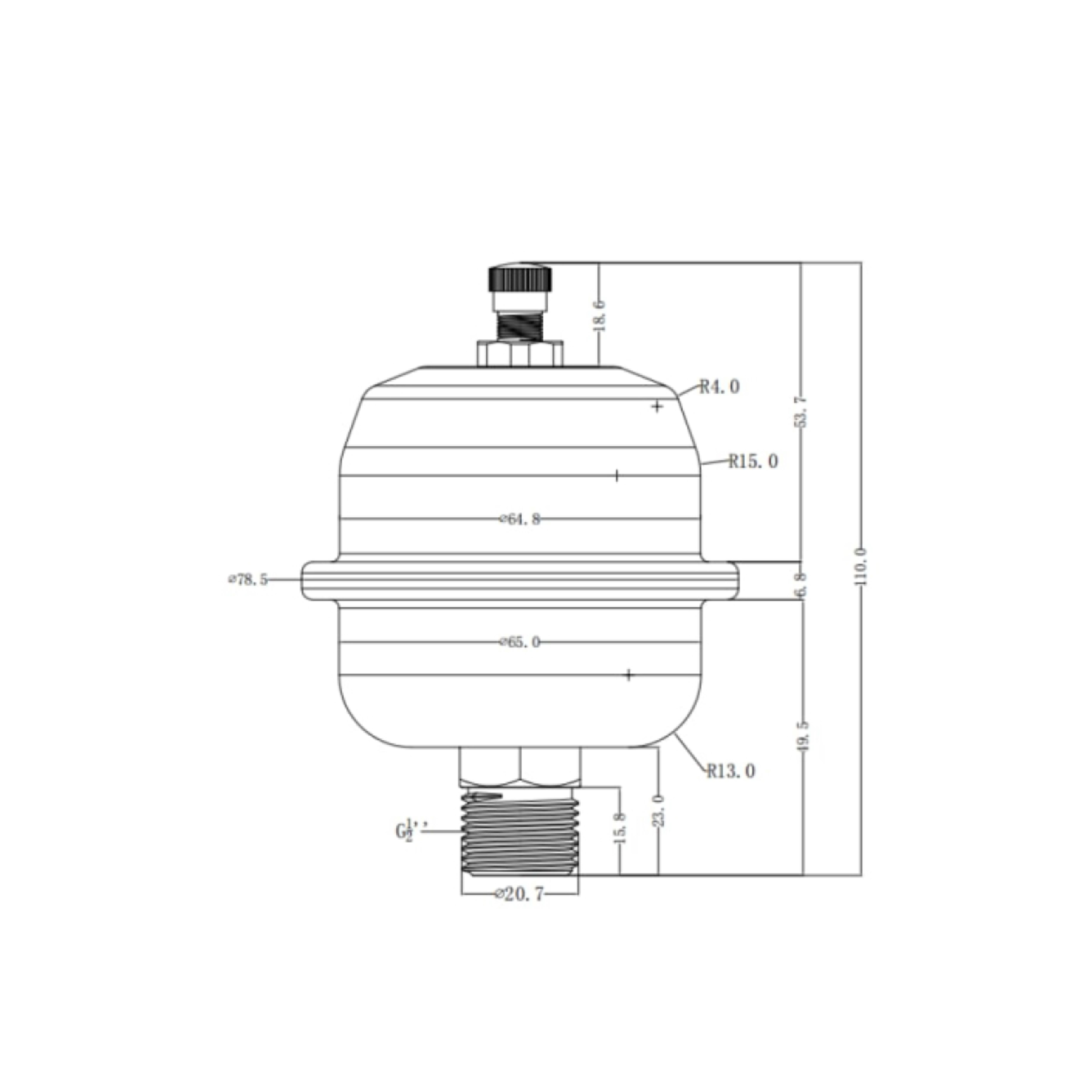 Захист від гідроудару Thermo Alliance Forte 1/2