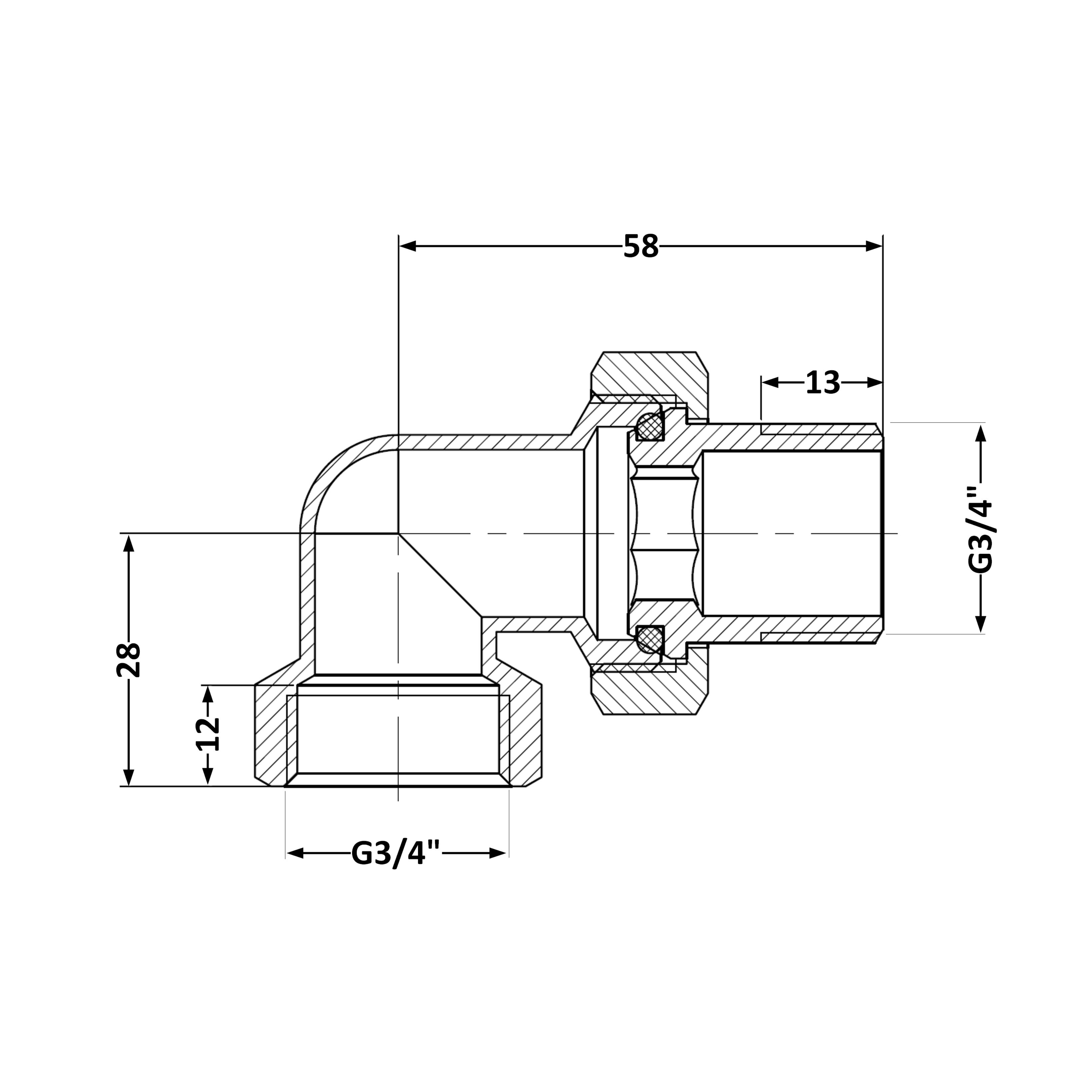 Згін-американка Thermo Alliance Standart 3/4
