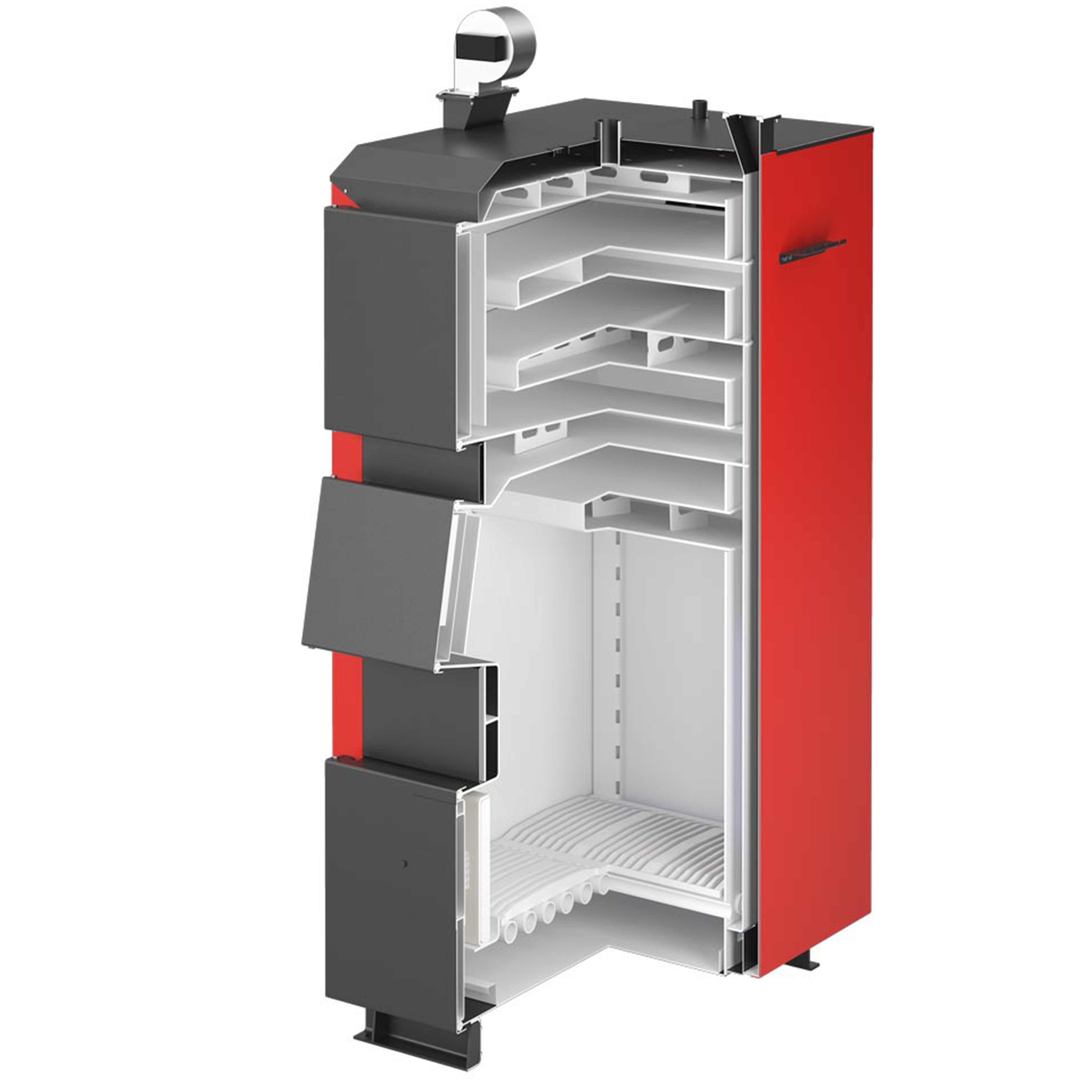 Котел твердопаливний сталевий Thermo Alliance Vulcan Plus V 4.0 VPSFW 100