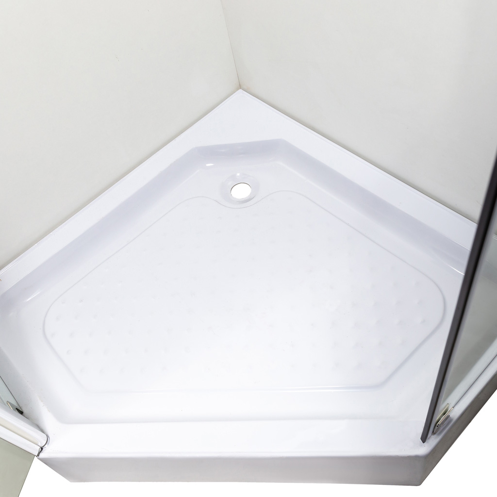 Душова кабіна INSANA Ethna Clear P91 з розмірами 90x90x200 і мілким піддоном ( А0046232 )