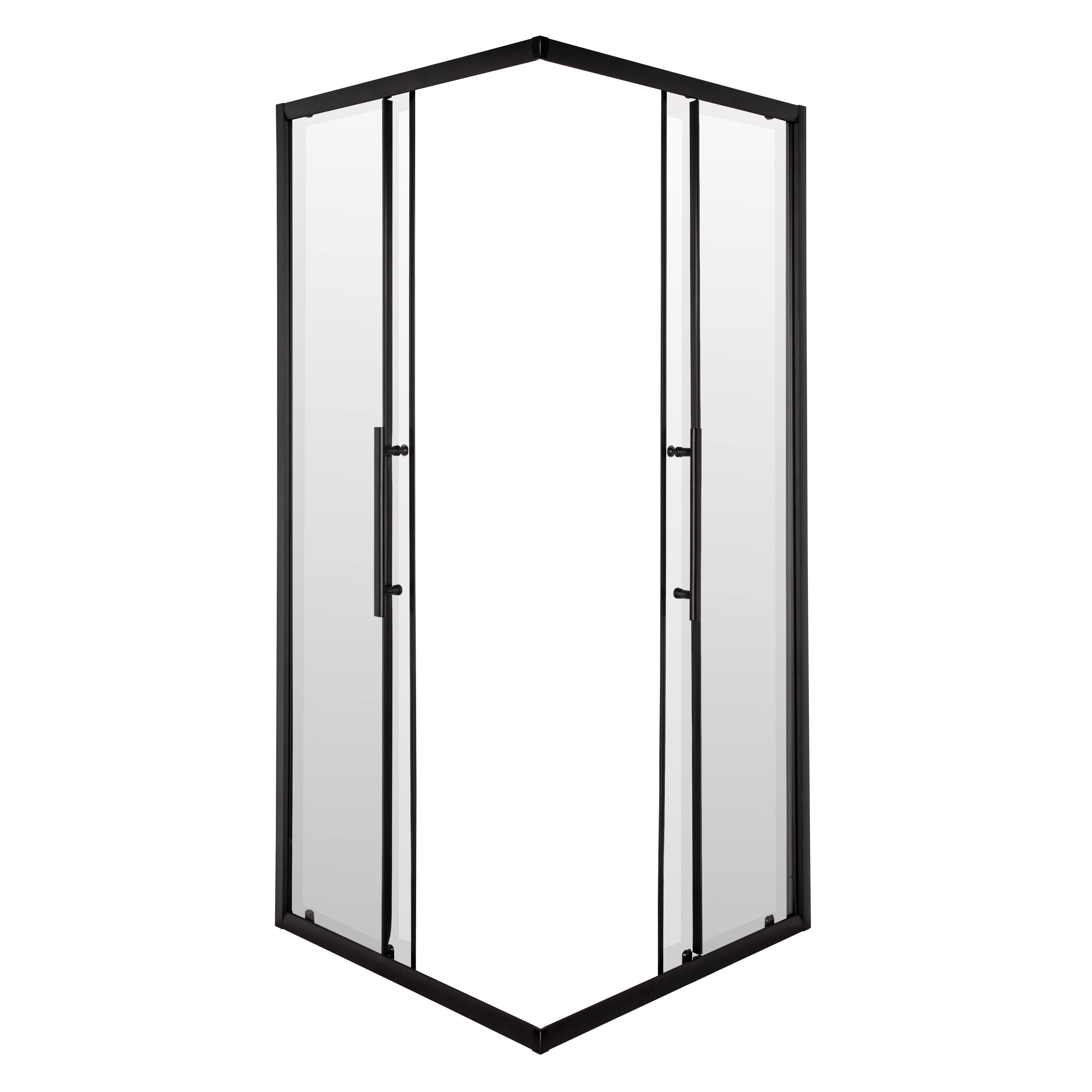 Душова кабіна INSANA Aqua Black  90х90х190 мм без піддона ( А0056725 )