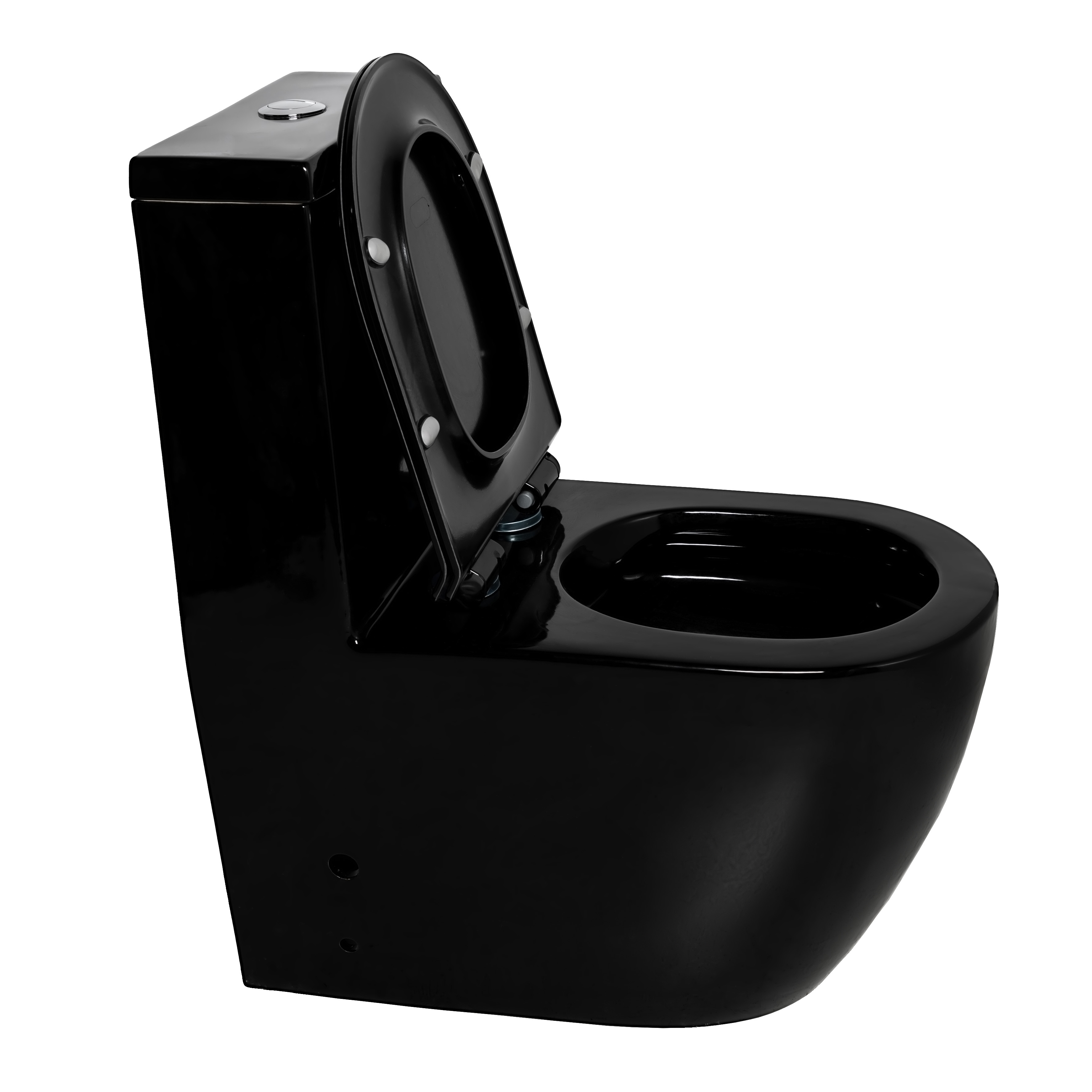 Унітаз-моноблок Ermin 67*37*84  black ( А0057118 )