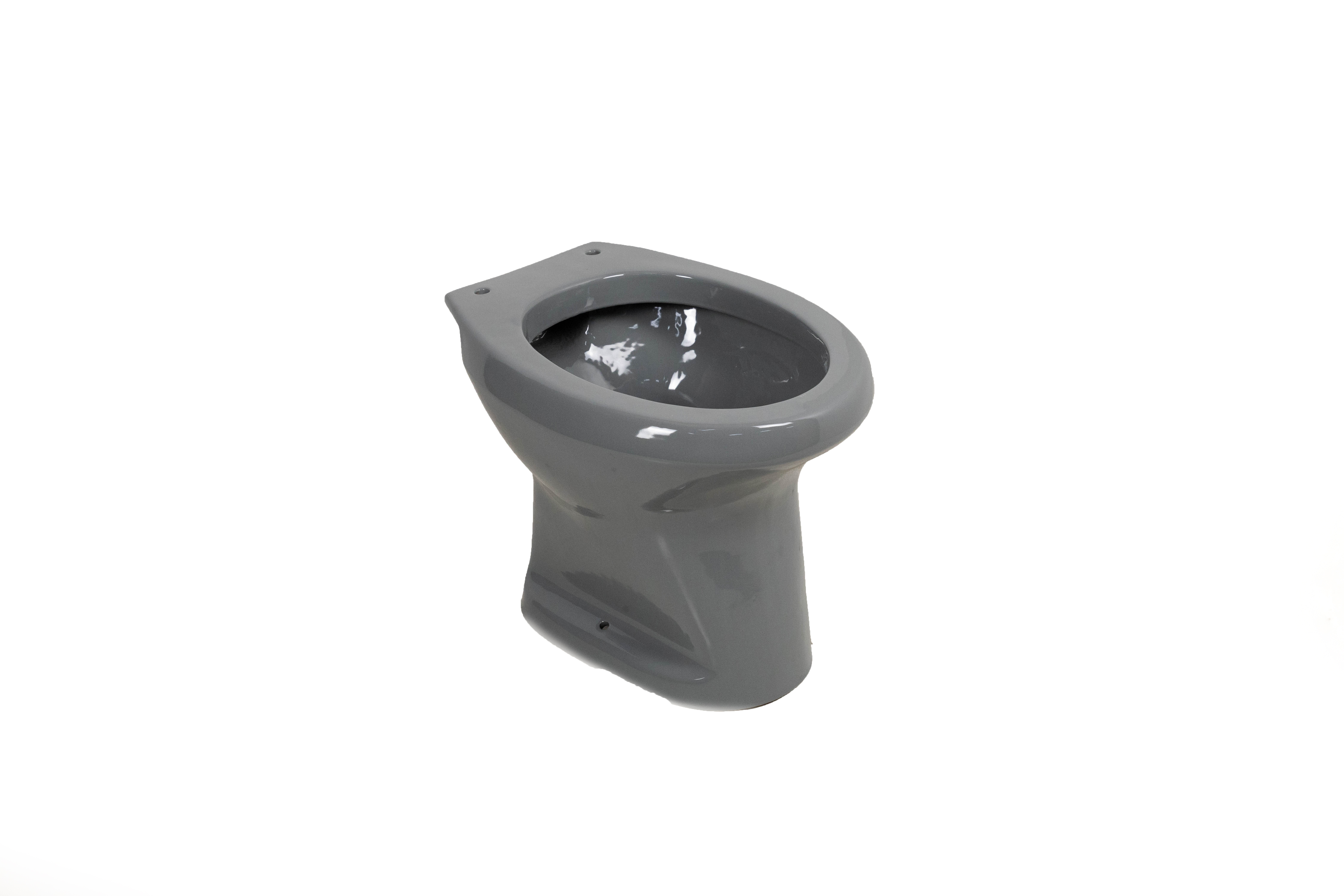 Унітаз дачний D-grey 46.5*37.0*35.0 сірий без сидіння ( А0057420 )
